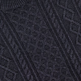 Foggy Cable Crew Sweater