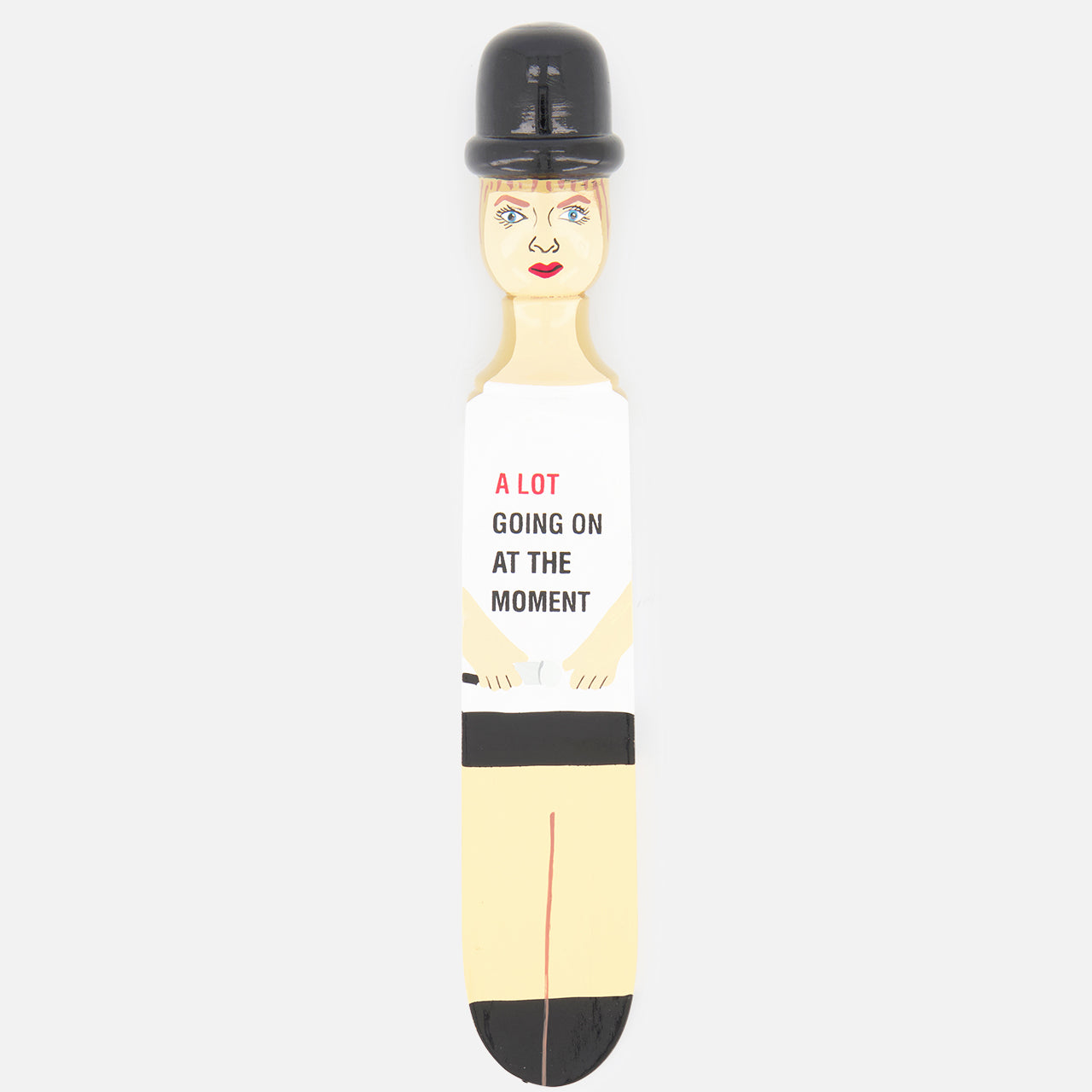 "Swifty" (Going On Outfit) Wood Door Stopper (14635879530859)