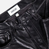 Arc Faux Leather Jean 32