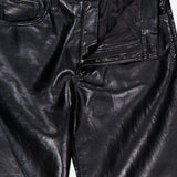 Arc Faux Leather Jean 32