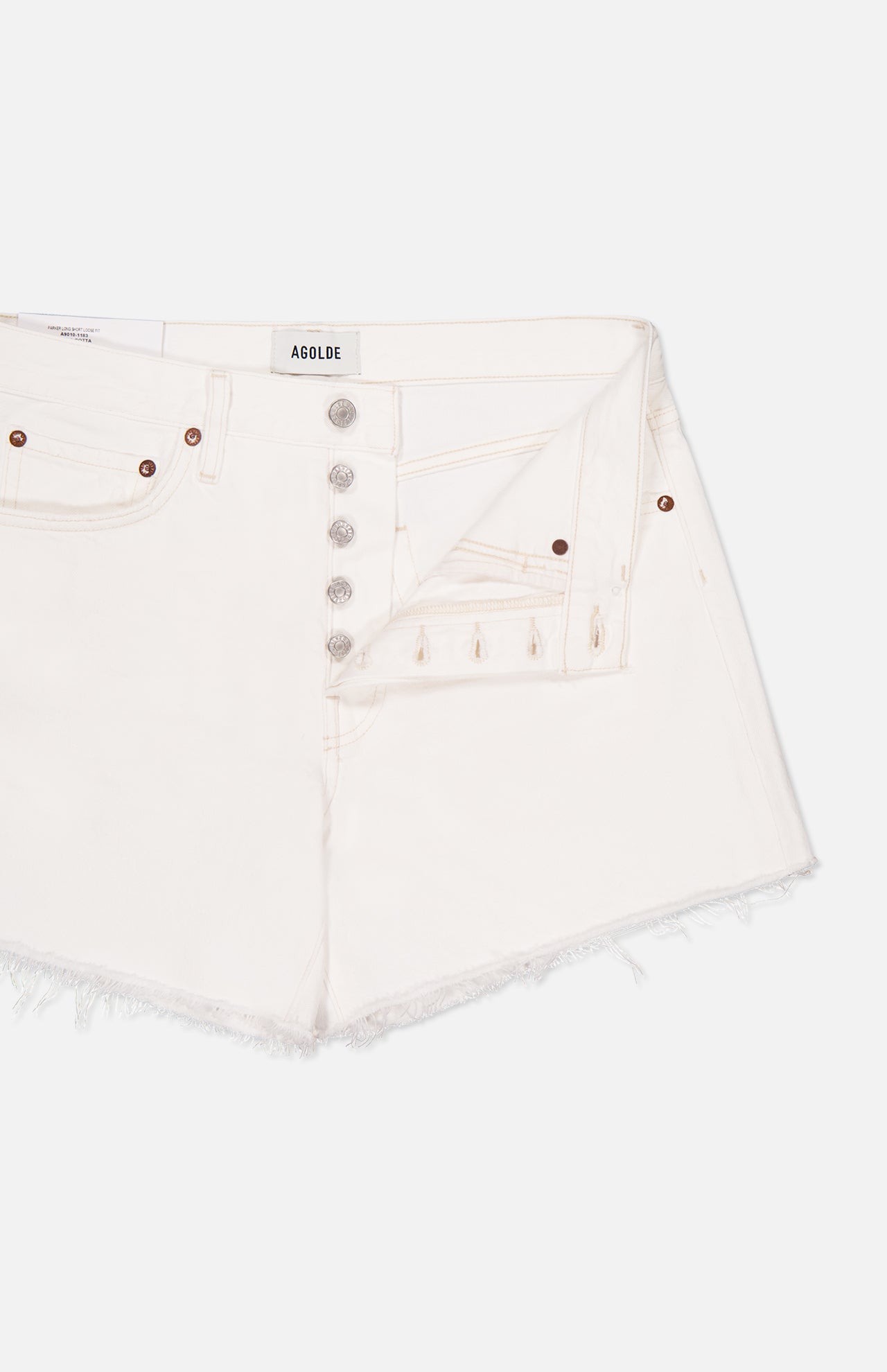 Parker Long Raw Hem Short (14687115936107)