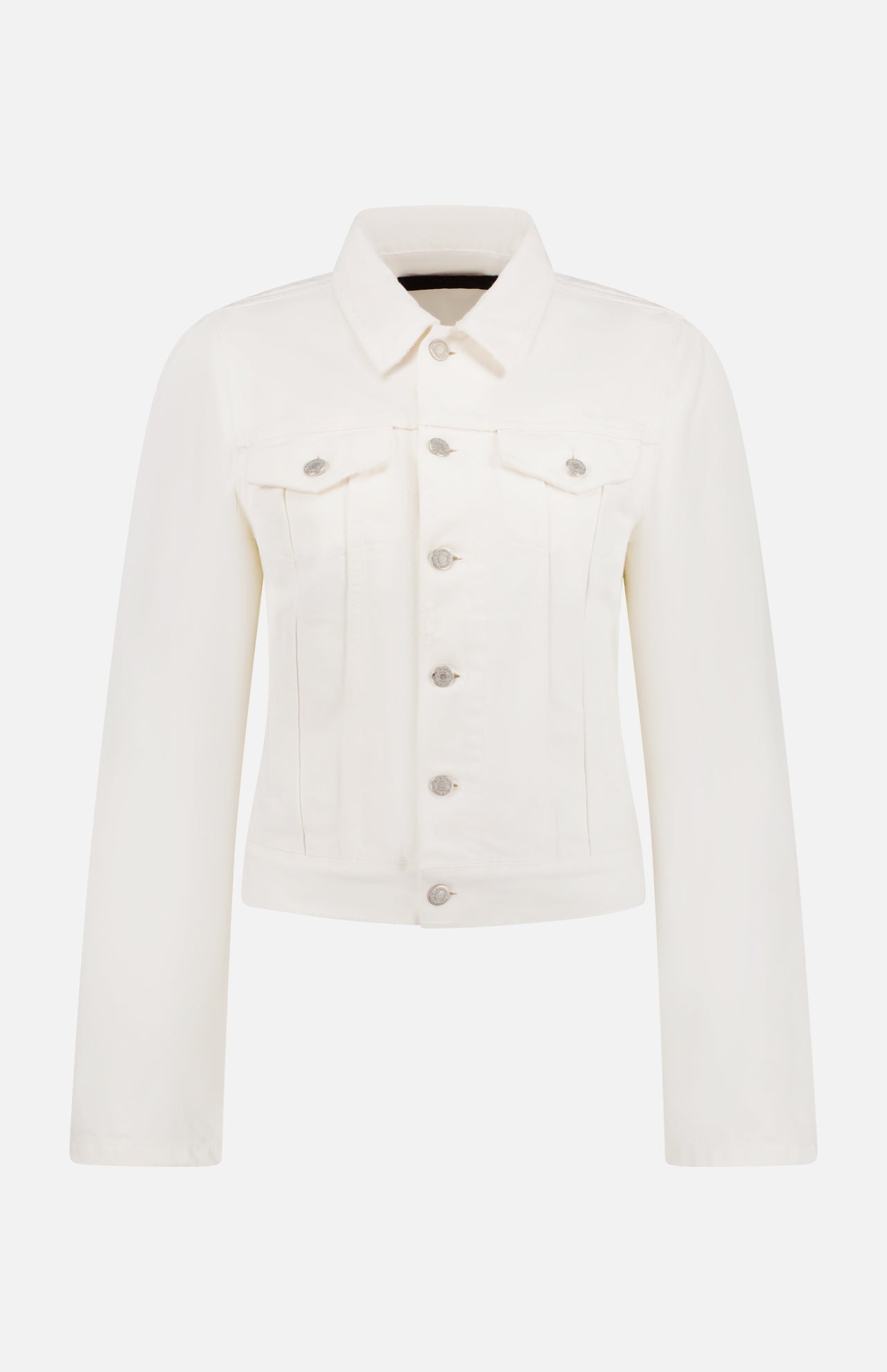 AlainPaul Women's Molded Shoulder Denim Jacket | A.K. Rikk's