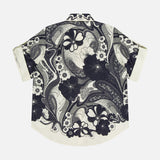 Mickey Floral Linen Shirt (14680461377899)
