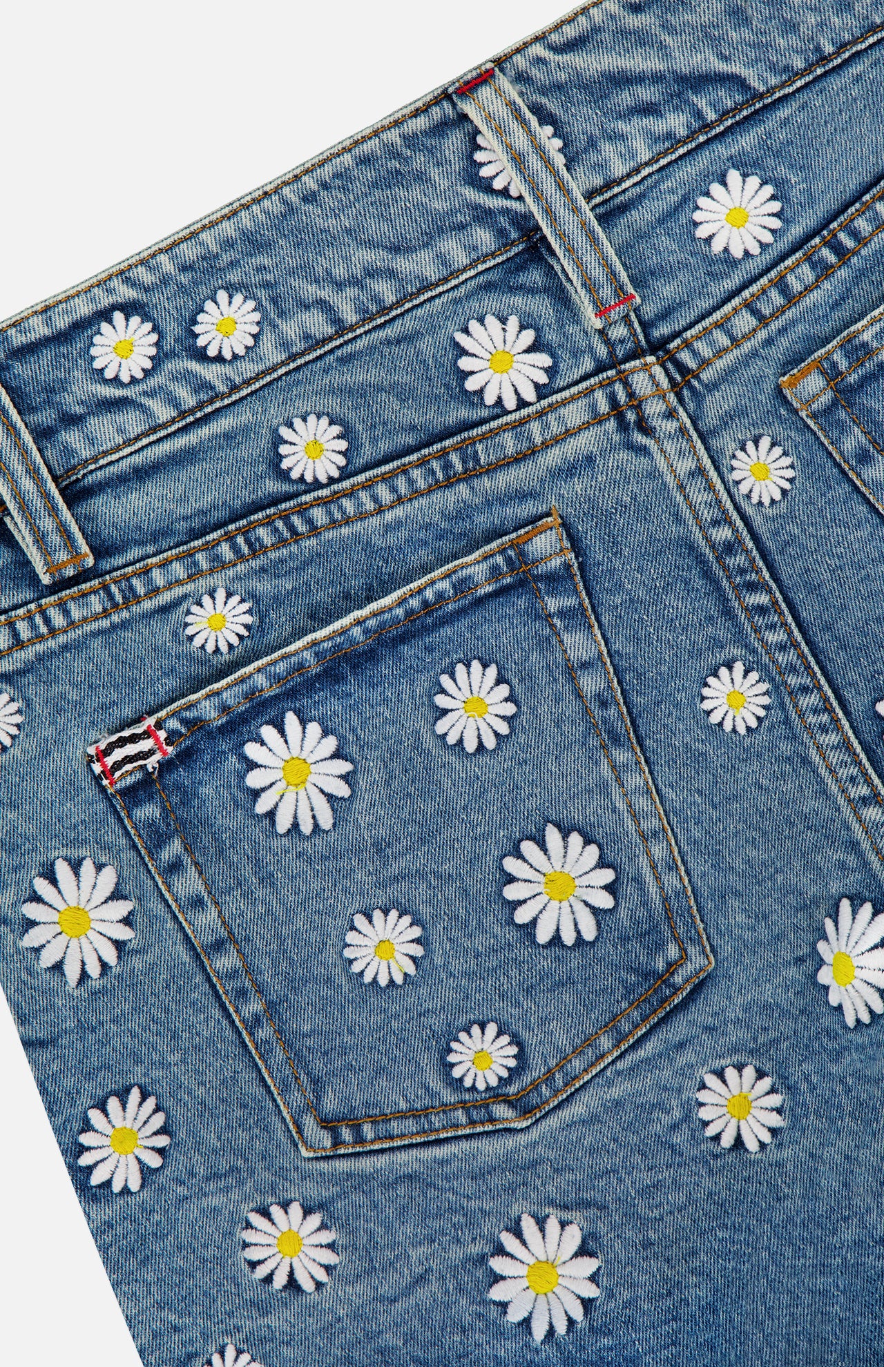 Warren Embroidered Denim Short (14674050941291)