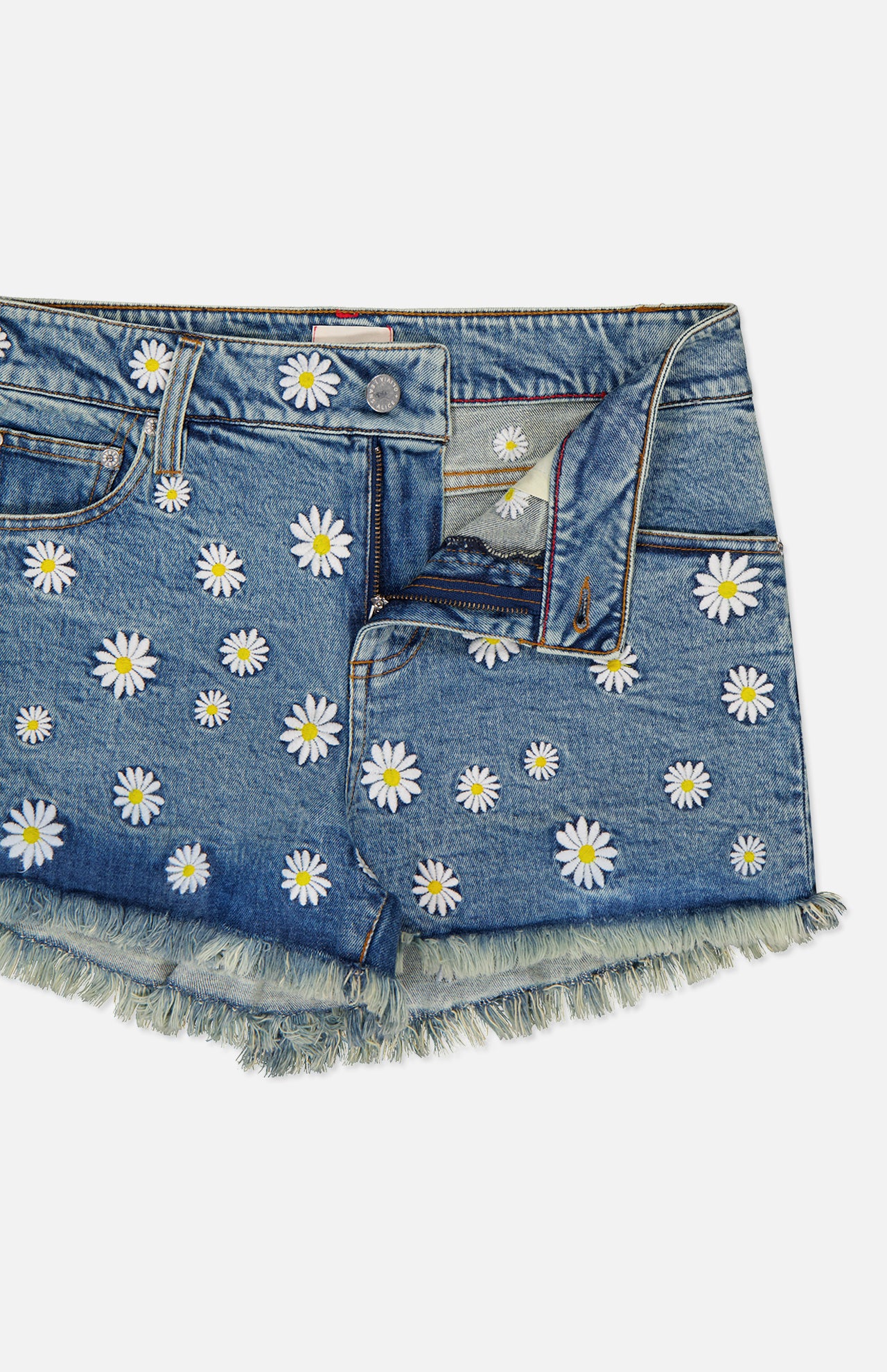 Warren Embroidered Denim Short (14674050941291)