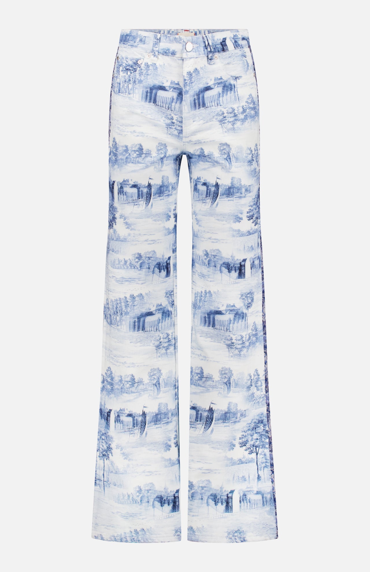 Alice & Olivia Women's Weezy Full Length Toile Jean | A.K.