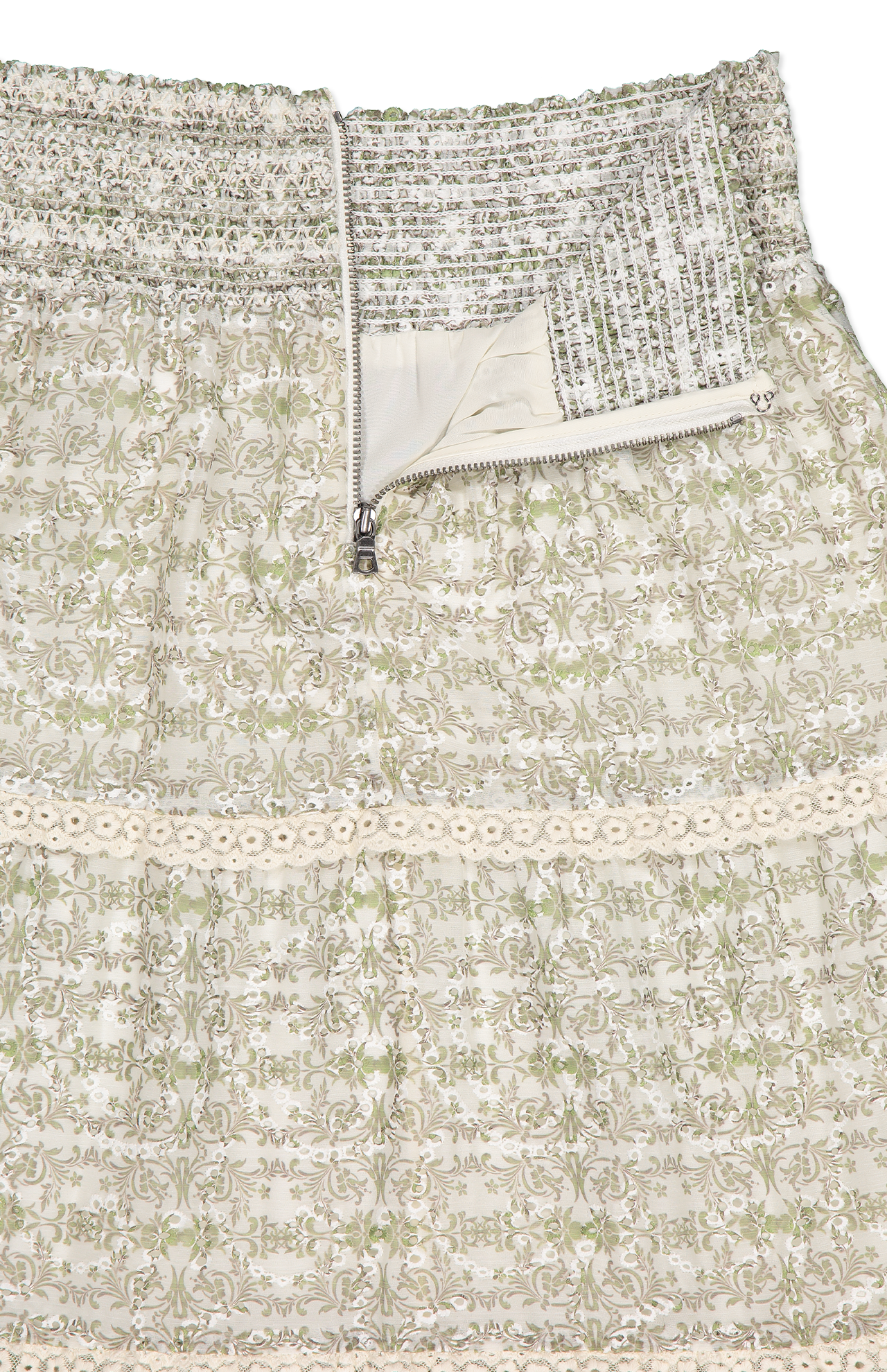 Aisha Tiered Midi Skirt (7166392467571)