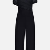 Evianna Mesh Overlay Jumpsuit