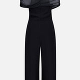 Evianna Mesh Overlay Jumpsuit