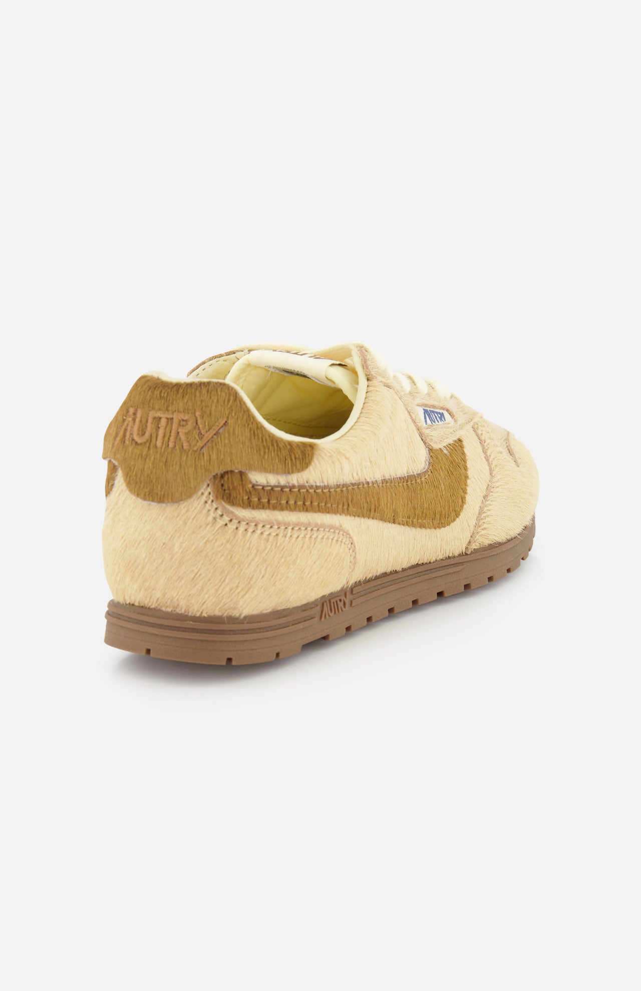 Windspin Low Faux Pony Hair Sneaker (14685927244139)
