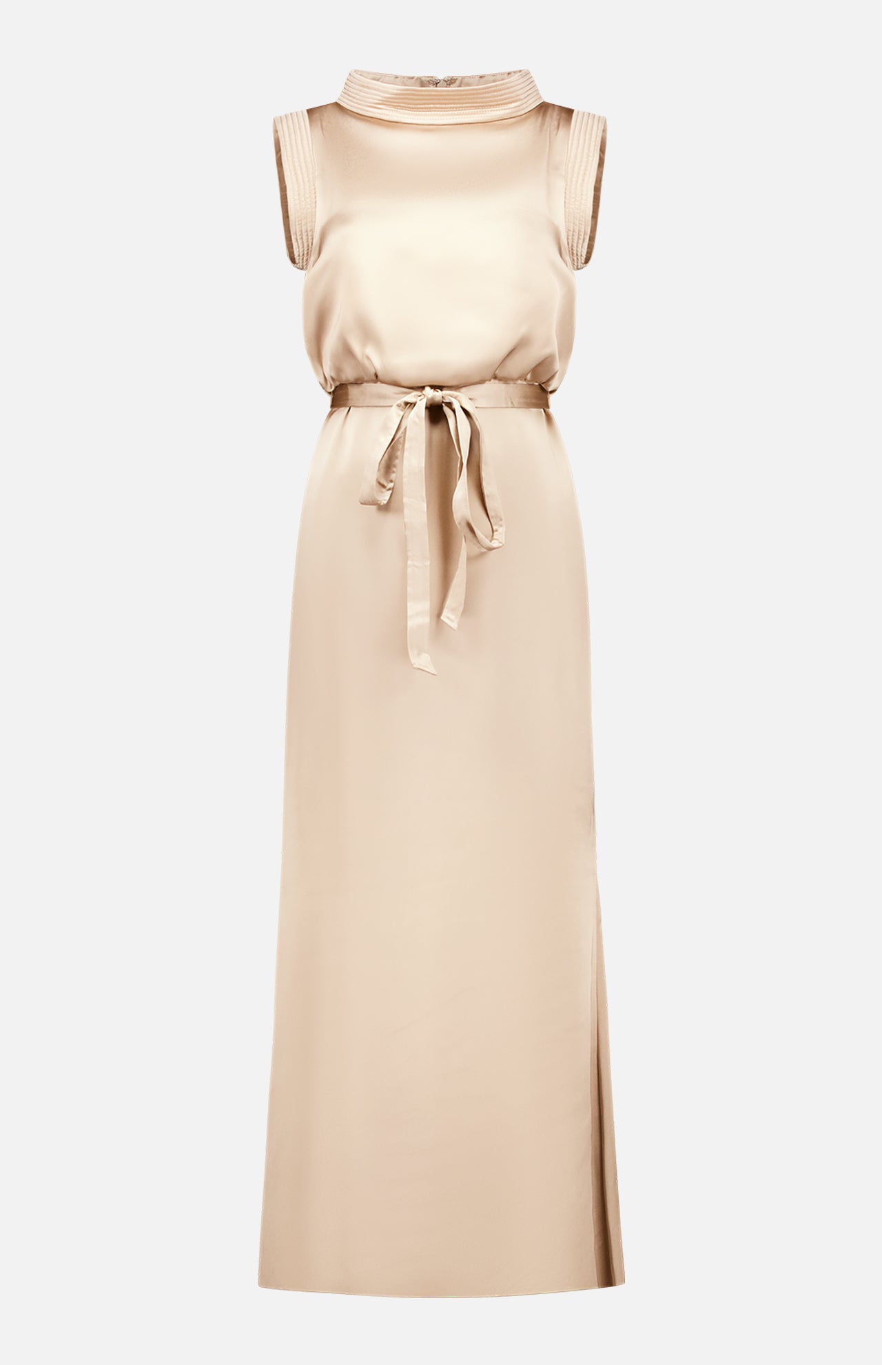 Badgley mischka tie neck dress outlet