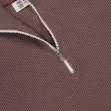 1/4 Zip Ribbed Sweater (14654176952683)