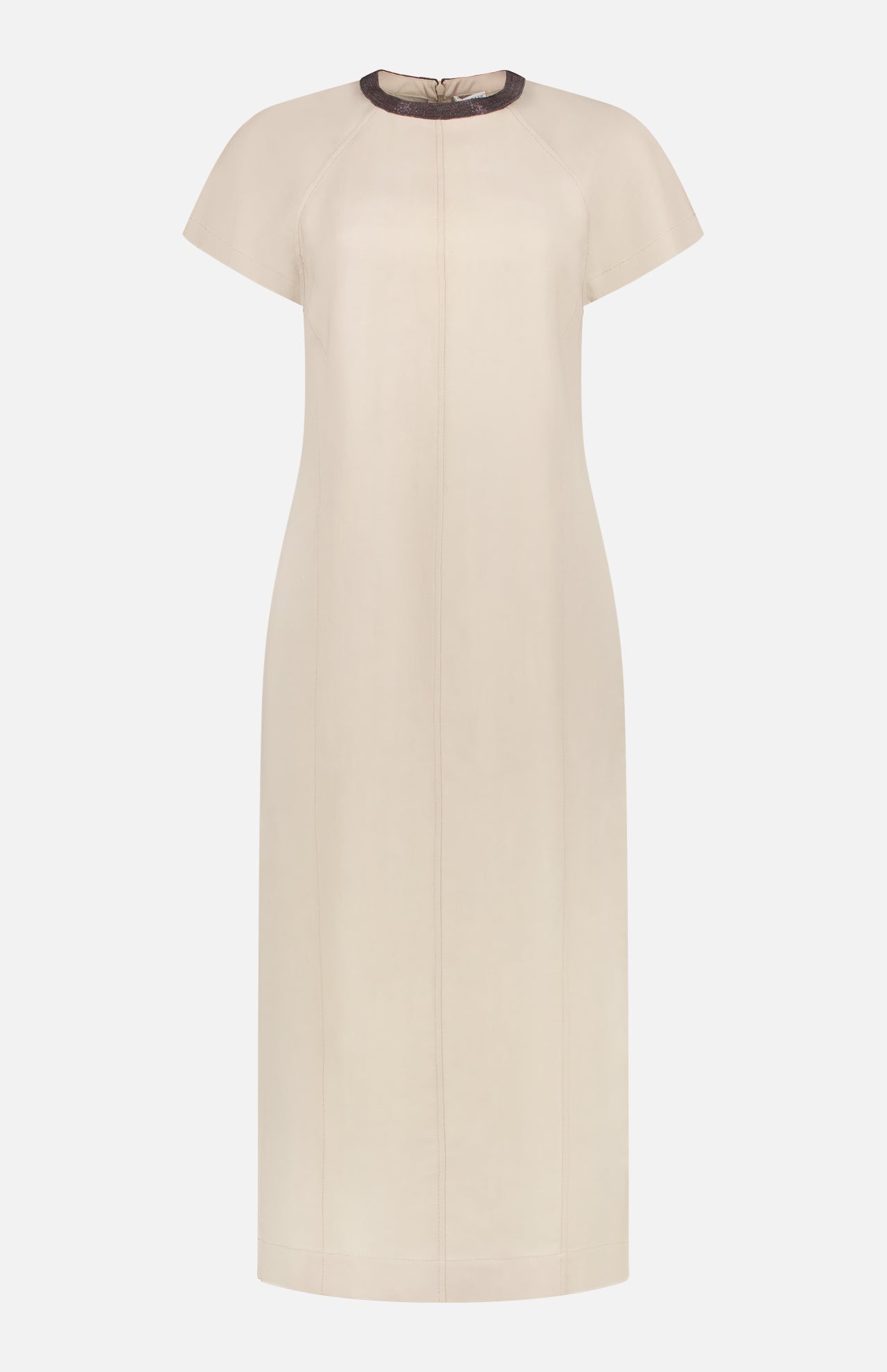 Monili Collar Midi Dress (14638163427691)