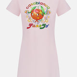 Orange Mascot Jersey Dress (14703483289963)