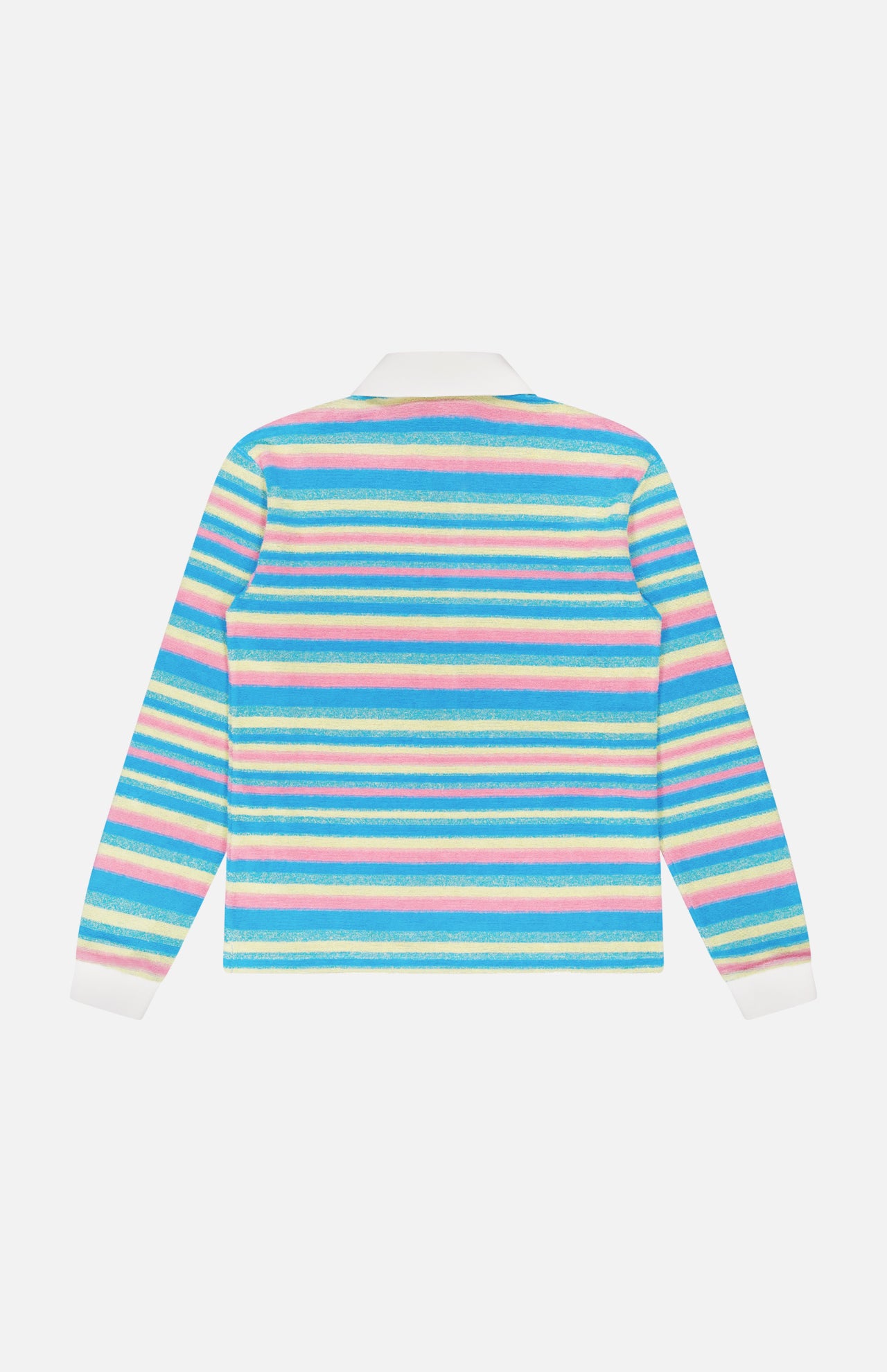 Striped Towel Polo Shirt (14652247048555)