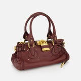 Paddington Grained Leather Bag