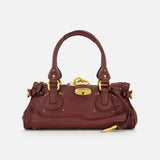 Paddington Grained Leather Bag