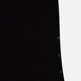 Buttoned Light Rib Mini Skirt (14658339668331)