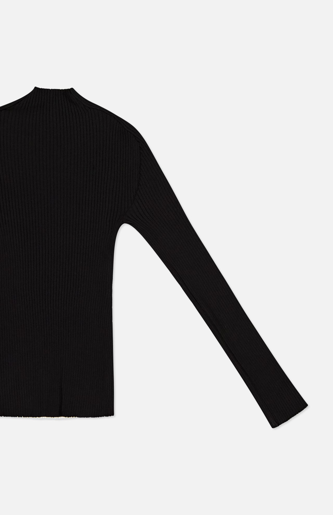Frame Contrast Rib Knit Sweater (7482914406515)