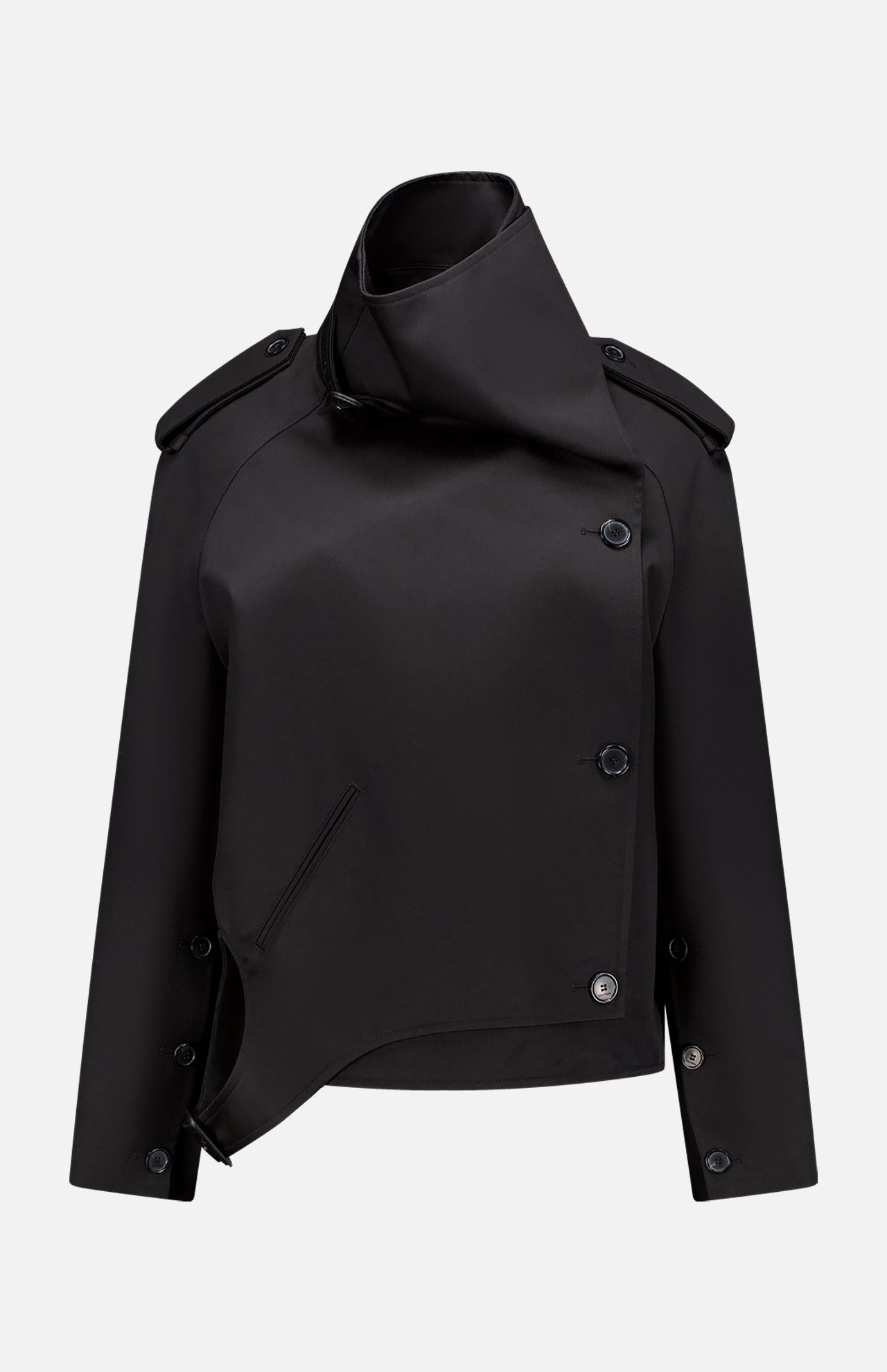 セットアップ Courrèges Rikk's A.K. | Coat Trench Short Oblique Women's ジャケット・アウター