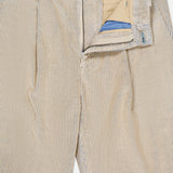 Wale Cord Pleated Trouser Pant (14685927342443)