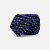 Tree and Leaf Printed Silk Tie (14758523765099)