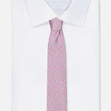 Rabbit Printed Silk Tie (14713444368747)