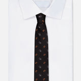 Silk Jacquard Paisley Tie (14713444237675)