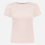 Fitted Crewneck Short Sleeve T-Shirt (14683759247723)