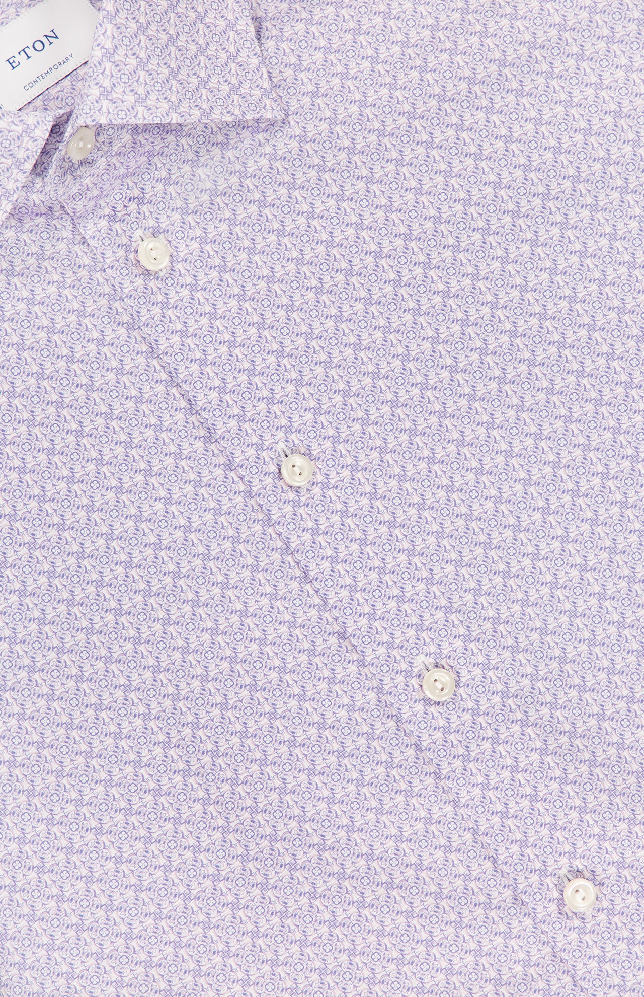 Contemporary Fit Geometric Signature Twill Shirt (14628571808107)