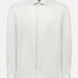Light Green Semi Solid Signature Twill Shirt (7569944739955)