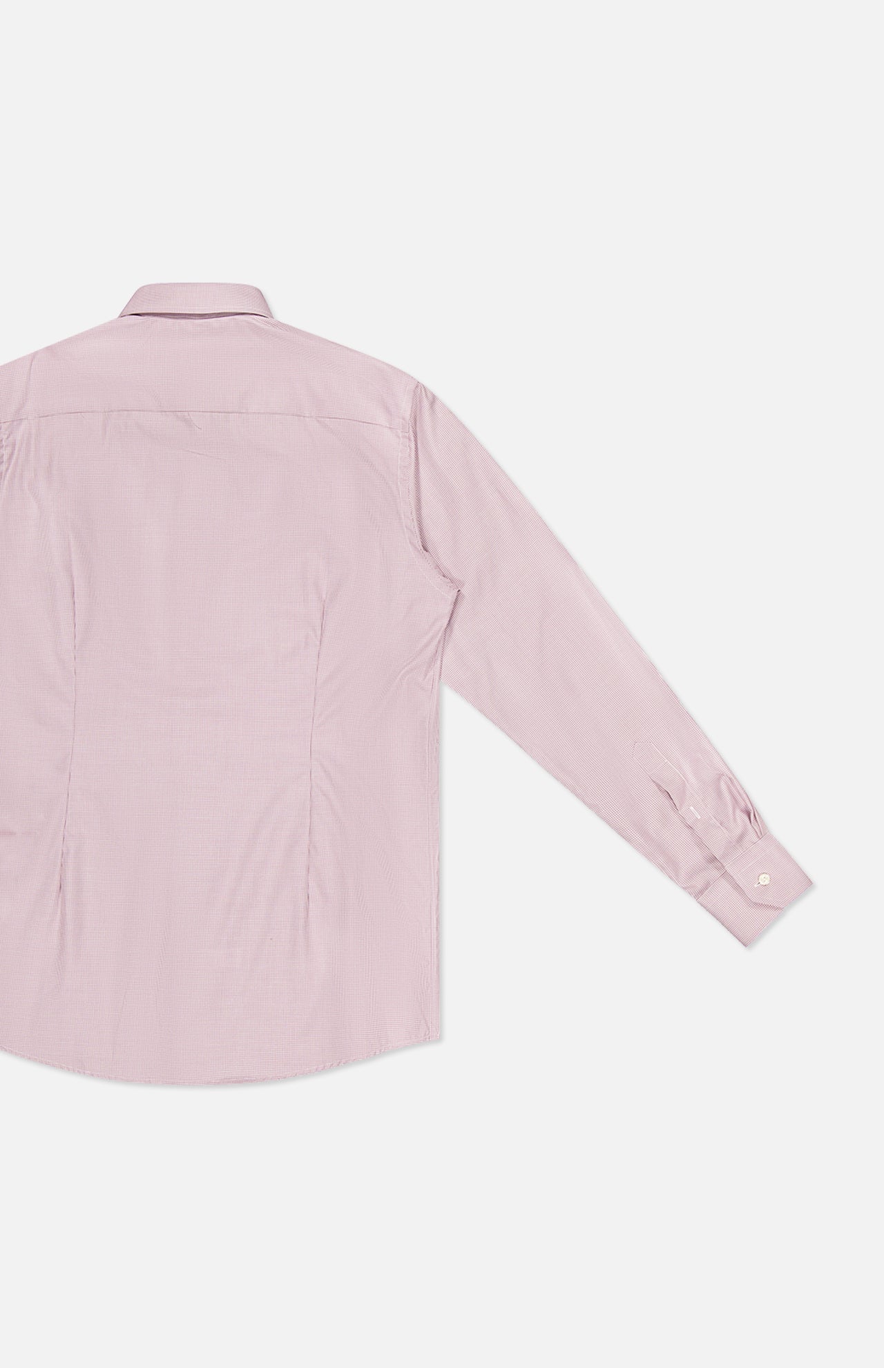 Mid Purple Fine Check Signature Twill Shirt (7569944674419)