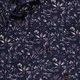 Floral Twill Contemporary Shirt
