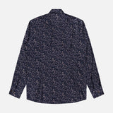 Floral Twill Slim Dress Shirt