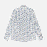 Floral Twill Slim Dress Shirt