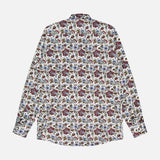 Slim Fit Floral Print Signature Twill Shirt (14716394111339)