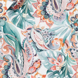 Slim Fit Parrot Motif Signature Twill Shirt (14628571382123)