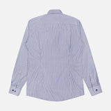 Slim Fit Striped Cotton TENCEL Lyocell Shirt (14716394570091)