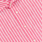 Slim Fit Striped Linen Shirt (14628571906411)