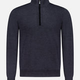 Quarter Zip Pullover Sweater