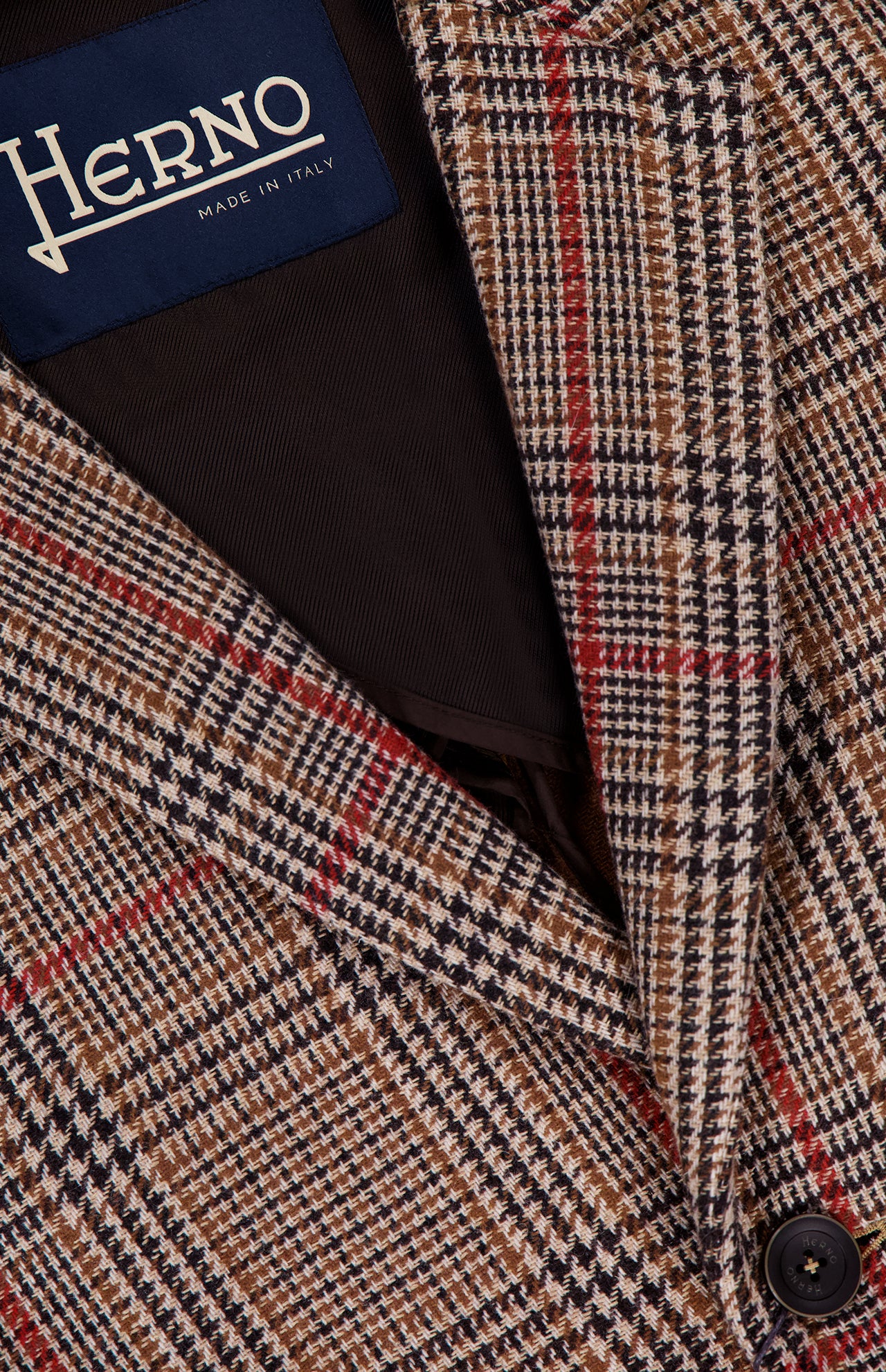 Glen Check R-Wool Top Coat (14710964224363)