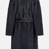 Knitted Faux Fur Coat