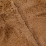 Knitted Faux Fur Half Coat