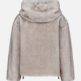 Knitted Mink Effect Jacket