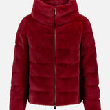 Knitted Faux Fur Jacket