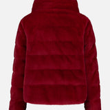Knitted Faux Fur Jacket