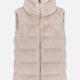 Knitted Faux Fur Vest