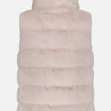 Knitted Faux Fur Vest