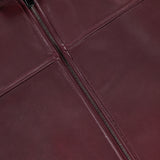 Leather Zip Cuff Motorcycle Jacket (14693731926379)