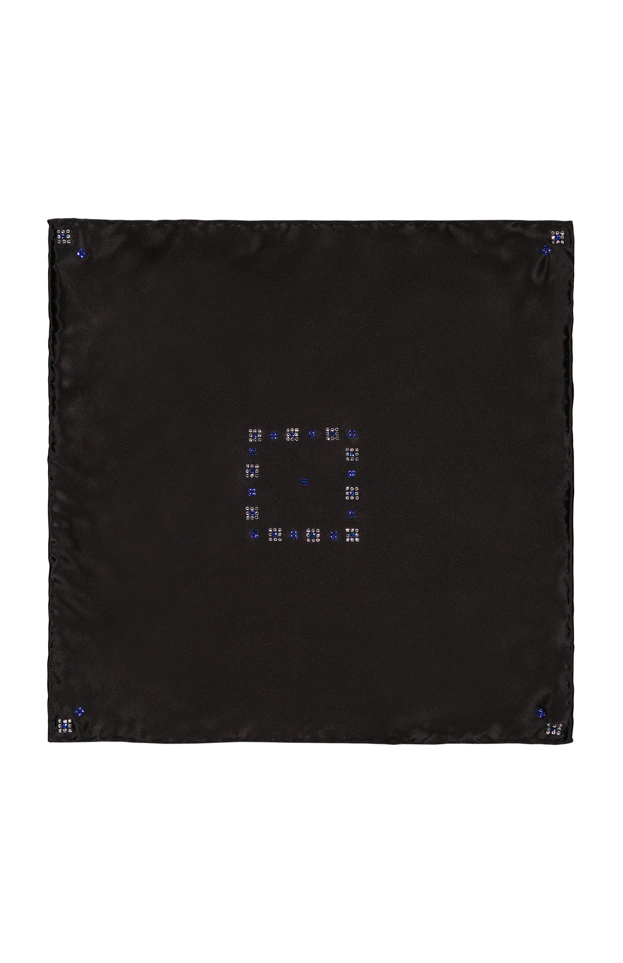 Swarovski Crystal Detailed Pocket Square (7145032384627)